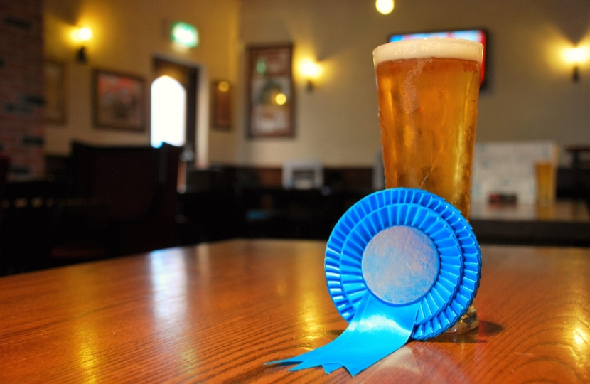 Conservative Party Pint and Politics